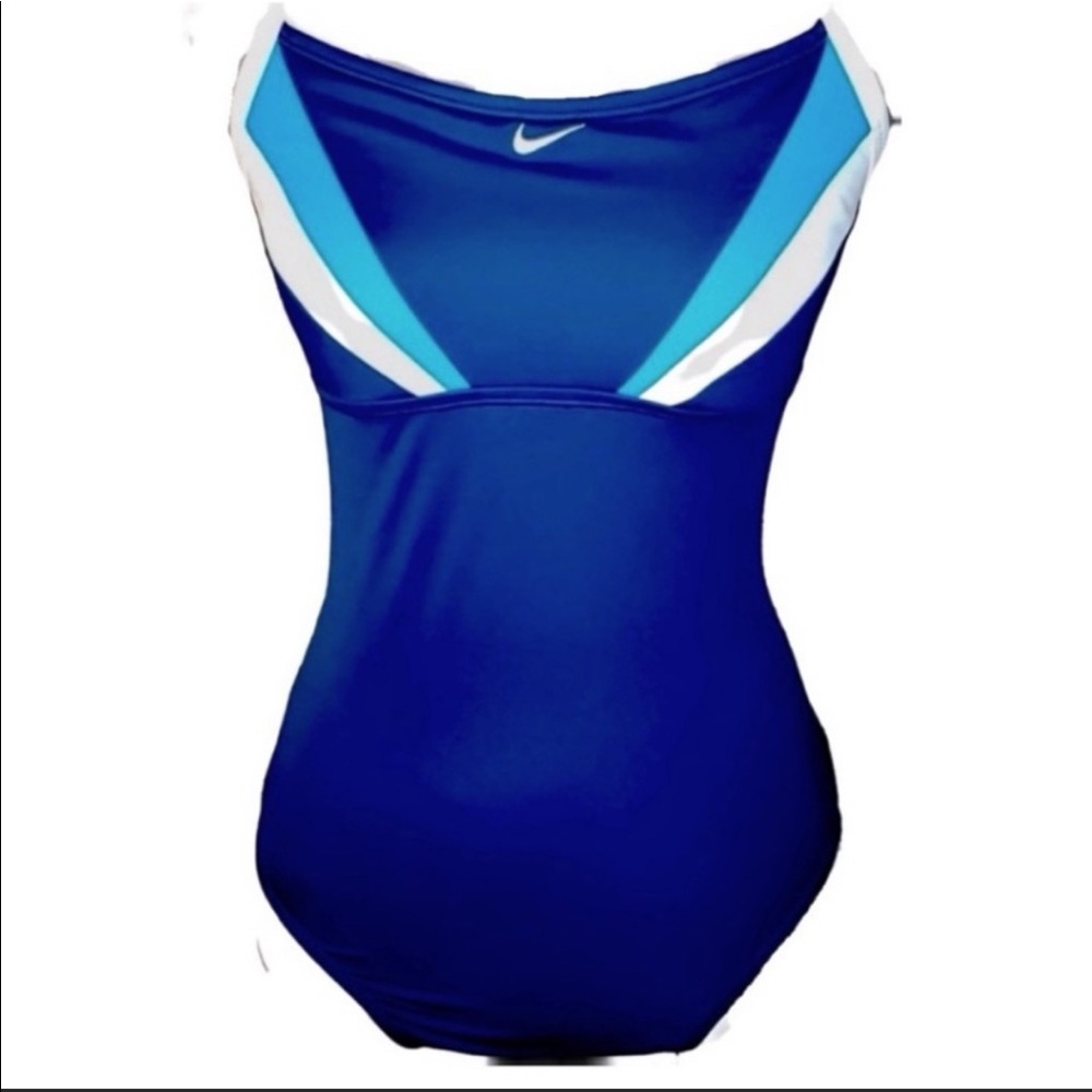 Nike blue swim suit 12